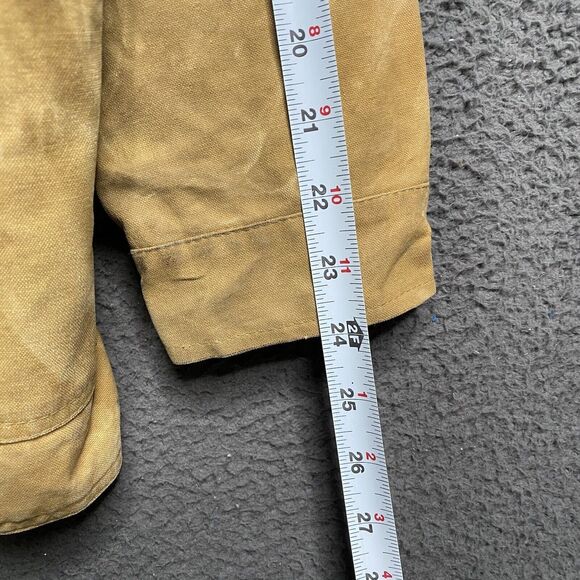 FILSON Upland Hunting Jacket MEN’S LARGE 44 Heavy Wax Cotton Canvas USA Made - Picture 12 of 16